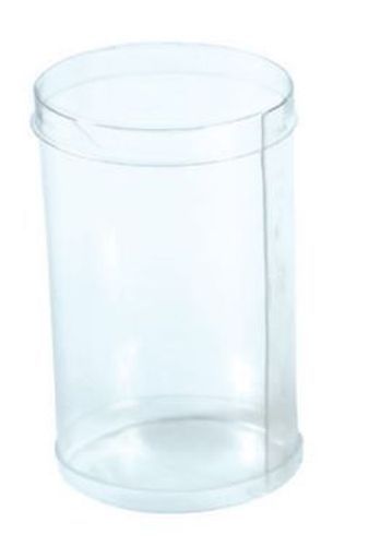 @ Geschenk-Schachtel Zylinder | Runde Schachtel transparent