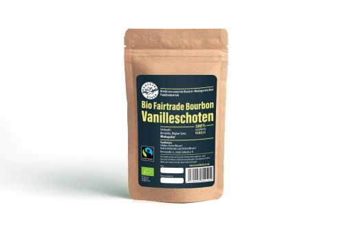 BIO Vanilleschoten Bourbon (50g), 12-15 Stk