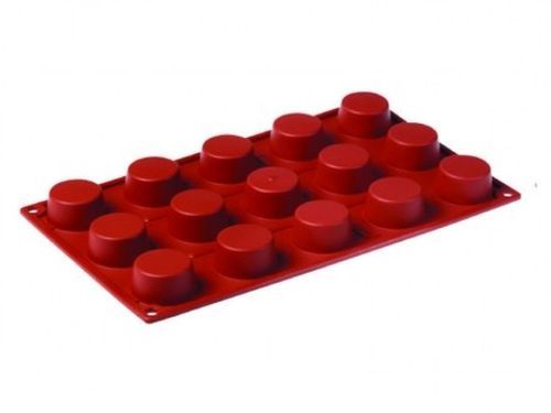 Silikon-Matte | -Form 15 Petit Fours (1/3 GN=17,5x30cm)