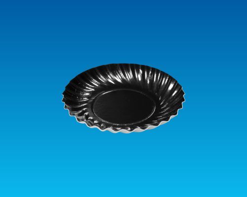 @ Pappteller rund D88x5mm schwarz (100 Stk)