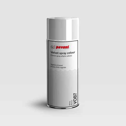 @ Lebensmittelfarbe auf Ölbasis | 'Velvet-Spray' weiss (400 ml)