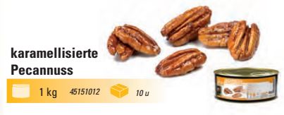 @ Pecannusskerne ganz karamelisiert (600g)