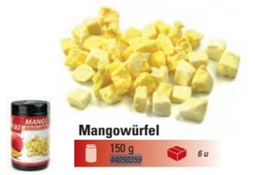 @ Mango-Würfel (100g) 