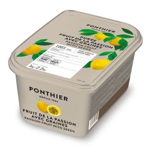  TK-Passionsfrucht Püree mit 40% Kernen ungezuckert