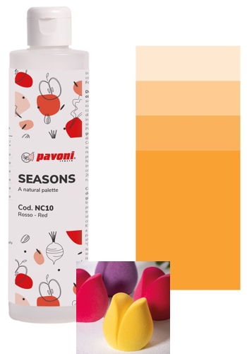 @ Kakaobutter gefärbt orange (200g)