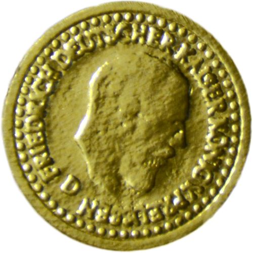 @ Goldmünze aus Pappe (100 Stk)