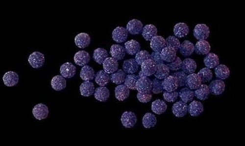 Zucker-Kugeln 'Veilchen-Beeren, blau-lila, kristallisiert 