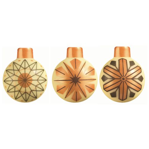 @ Schoko-Dekor weiß Weihnachts- | Tannen- | Christbaumkugeln gold (72 Stk) 
