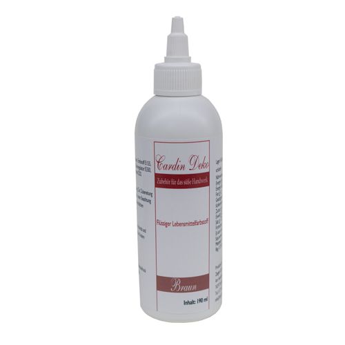 @ Lebensmittelfarbe braun (190ml)
