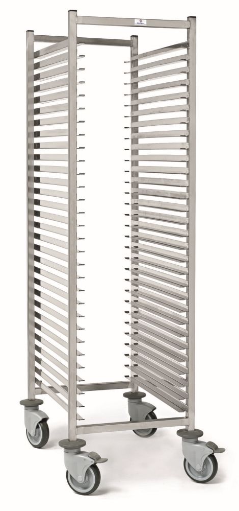 @ Frosterwagen speziell für Schokoladen Catering 60x40cm, mit Quereinschub 