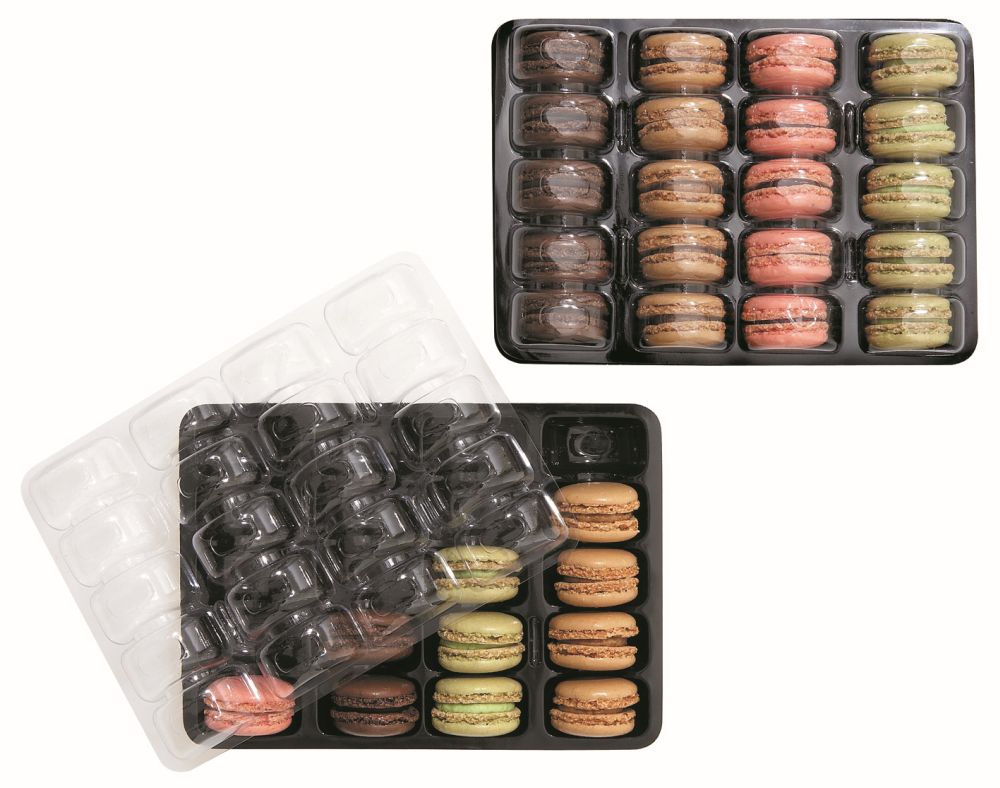 @ Macaron-Verpackung für 20 Stk (100STK)
