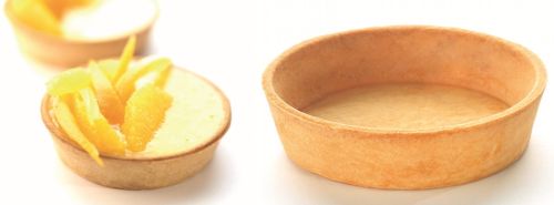 Tartelette GLUTENFREI hell Rund groß (36 Stk)  
