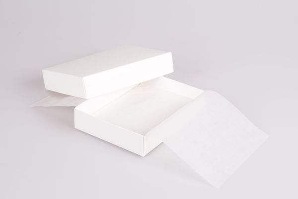 Pralinen- | Geschenk-Schachtel rechteckig weiß 6-er (50 Stk)