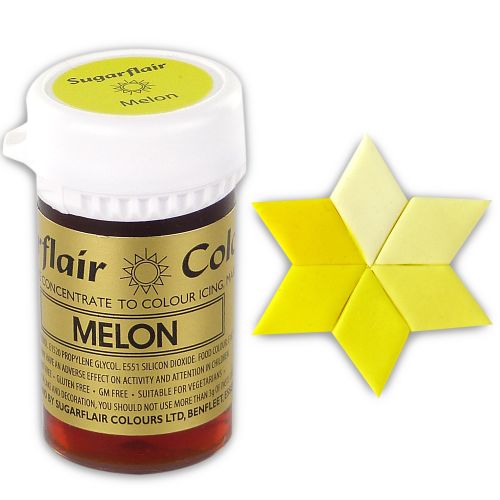 Lebensmittelfarbe | Gel-Farbe | Pasten-Farbe gelb (25g)          