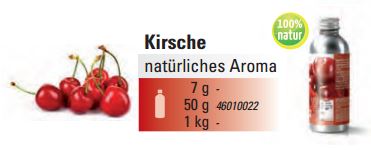 @ Kirsch Aroma natürlich (50g) 