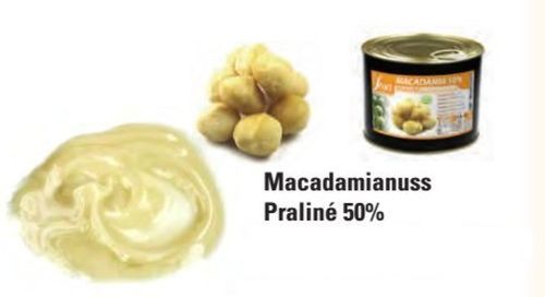 @ Pralinen-Masse Macadamia 50% 