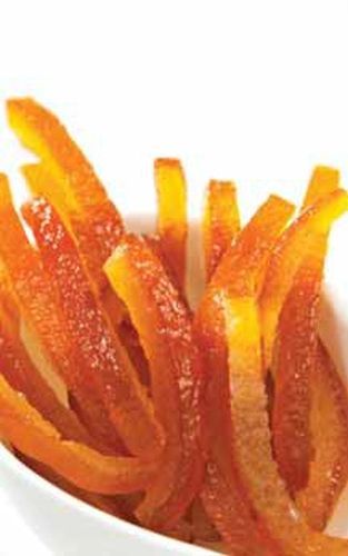 Orangenschalen-Stäbchen | -Streifen kandiert & abgetropft