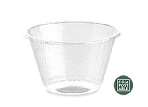 BIO PLA Becher Foglia 350cc (100 Stk) 